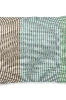 Pip Studio Blockstripe Cushion - Light Green 40x60 cm