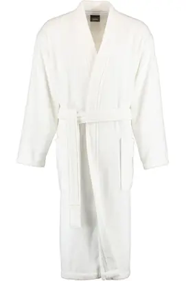 Cawö Heren Badjas 828 Weiss  M