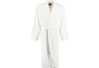 Cawö Heren Badjas 828 Weiss  M