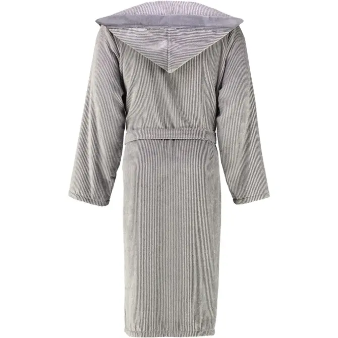 Cawö Peignoir à capuche pour hommes 5841 Stein 50 Cawö Peignoir à capuche pour hommes 5841 Stein 50