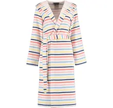 Cawö - Peignoir pour dames 3344 Weiss-multi 42