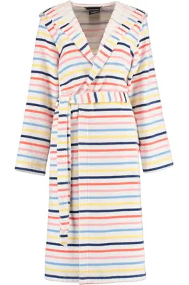 Cawö Dames Badjas 3344 Weiss-multi  42