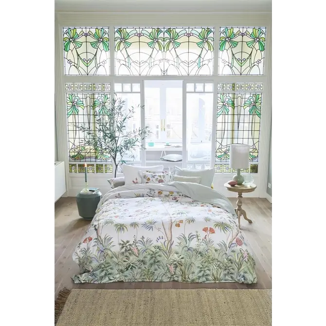 Pip Studio Il Paradiso Housse de couette blanche 200x200/220 cm