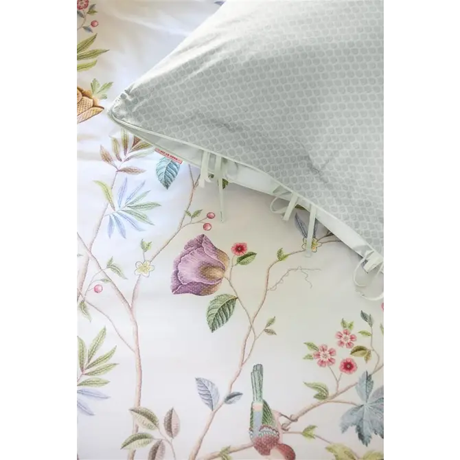 Pip Studio Il Paradiso Housse de couette blanche 200x200/220 cm