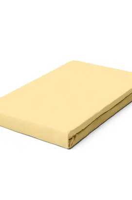 Schlafgut Pure Jersey Boxspring Drap-housse S - 90x190 - 100x220 164 Yellow Mid