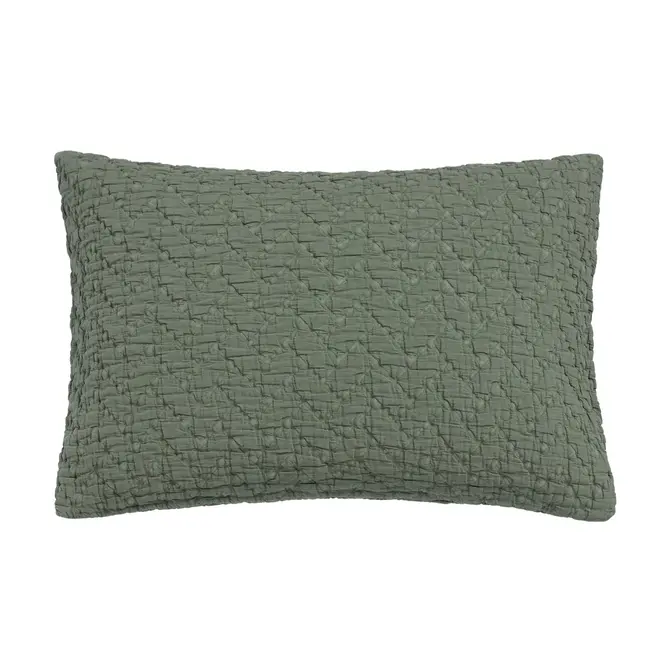 Vandyck PURE 10 G.DYED Spreisloop (60x70) sage green