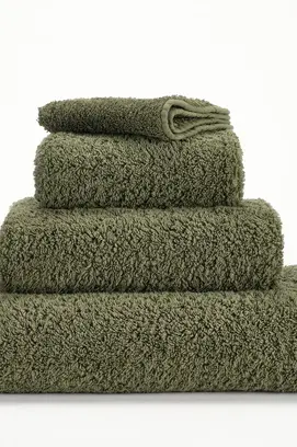 Abyss & Habidecor Super Pile Gastendoekje 30x50 275 khaki