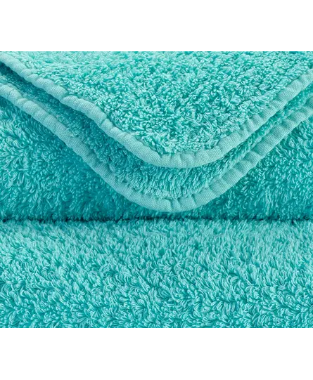 Abyss & Habidecor Super Pile Handdoek 55x100 370 turquoise