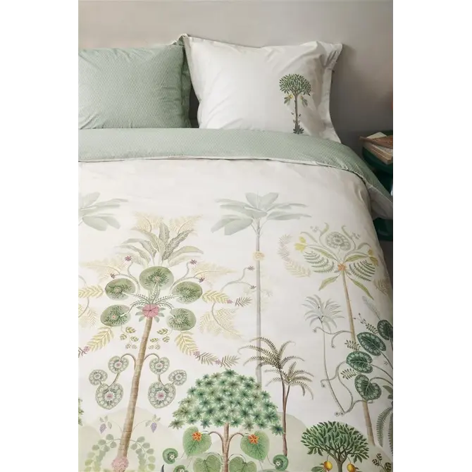 Pip Studio Dekbedovertrek Panoramico Off-white 240x200/220 cm Pip Studio Dekbedovertrek Panoramico Off-white 240x200/220 cm