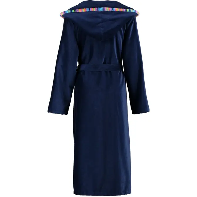 Cawö - Peignoir à capuche pour dames 1459 - Marine 42