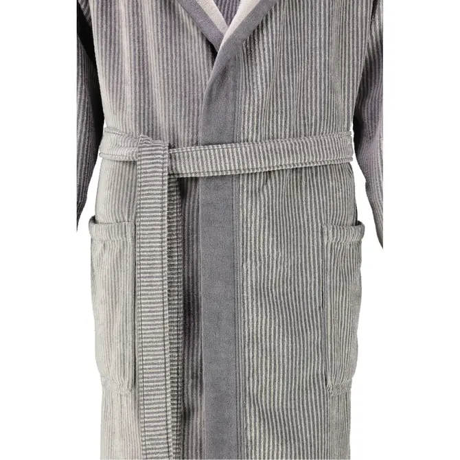 Cawö Peignoir à capuche pour hommes 5841 Stein 58 Cawö Peignoir à capuche pour hommes 5841 Stein 58