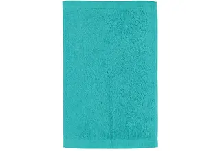 Cawo Lifestyle Uni serviette de toilette Turquoise