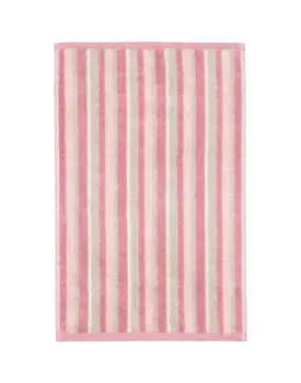 Cawo Breeze Streifen Gastendoekje 30x50 blush