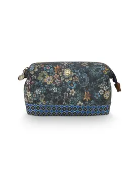 Pip Studio Cosmetic Purse Medium Tutti i Fiori Blue 22.5x9.5x15cm