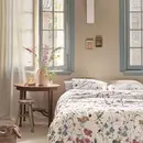 Ariadne at Home Ariadne at Home Housse de couette Bloom White 140x200/220 cm