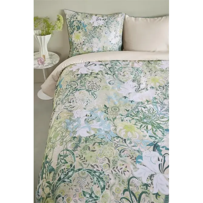 Kardol by Beddinghouse  Dekbedovertrek Lloyd Park Green 260x200/220 cm