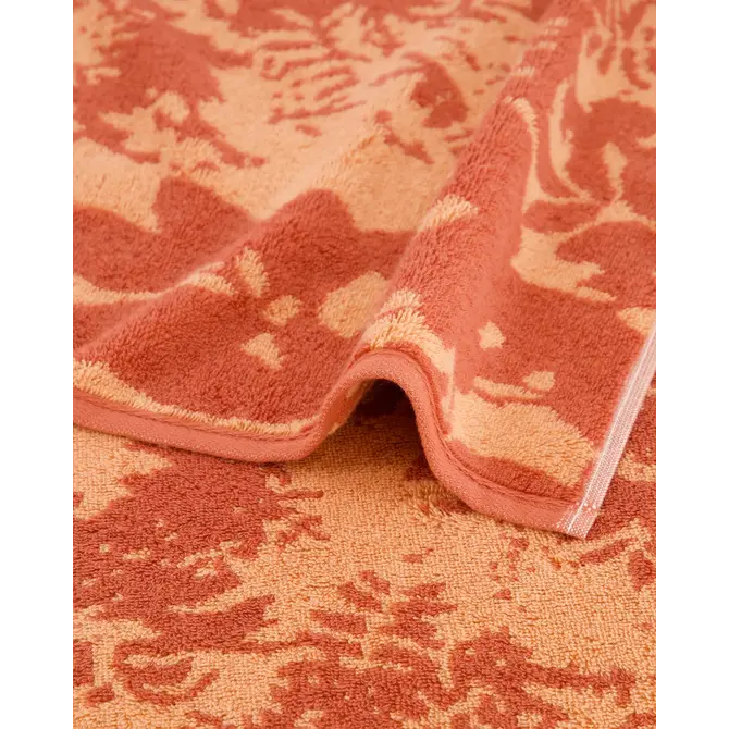 Cawö Park Forest Handdoek brick 50/100