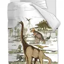 Beddinghouse Beddinghouse x Hanneke de Jager Dinosaurs  Natural 100 x 135 cm