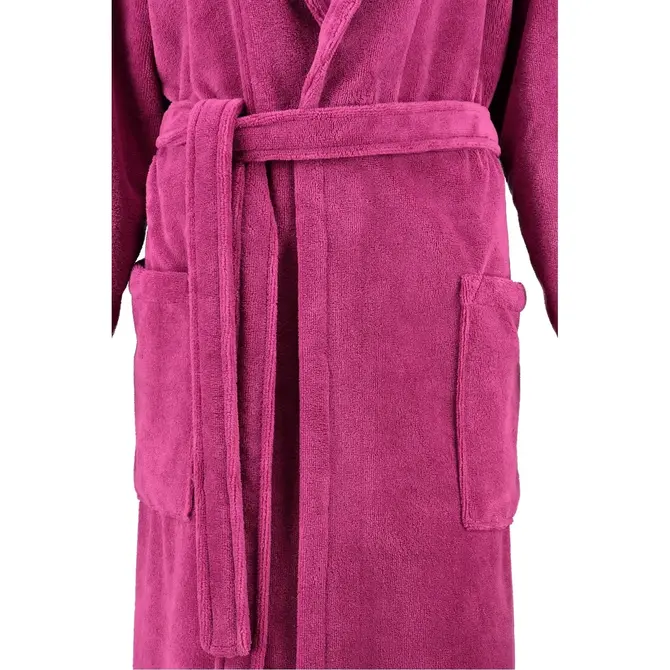 Cawö Peignoir pour dames avec col châle 806 - Beere 44/46