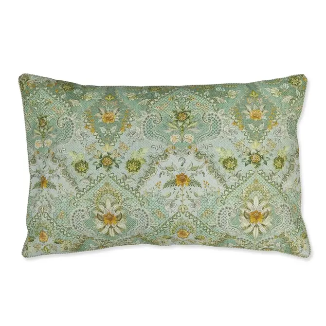 Pip Studio Saluti Piccoli Quilted Cushion - Green 45x70 cm