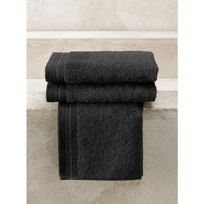 De Witte Lietaer serviette de toilette Excellence 40x60 noir