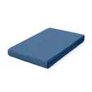 Schlafgut Schlafgut Pure Jersey Boxspring Drap-housse S - 90x190 - 100x220 615 Blue Mid