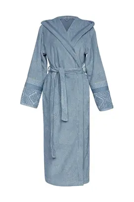 Pip Studio Soft Zellige Bathrobe Blue Grey M