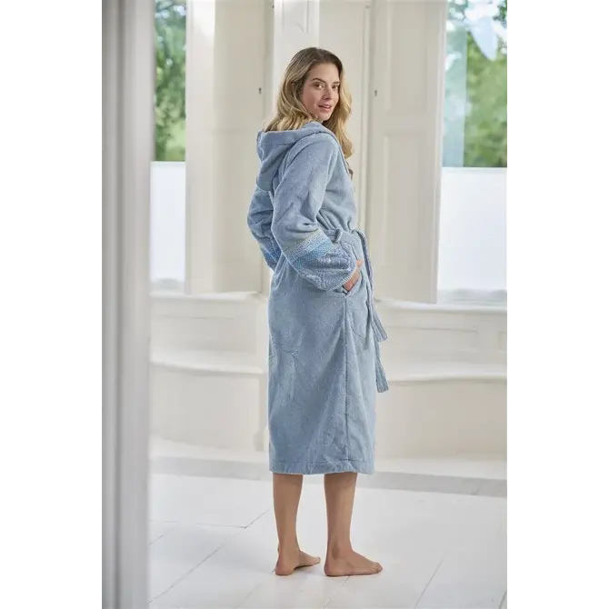 Peignoir Pip Studio Soft Zellige Bleu Gris M