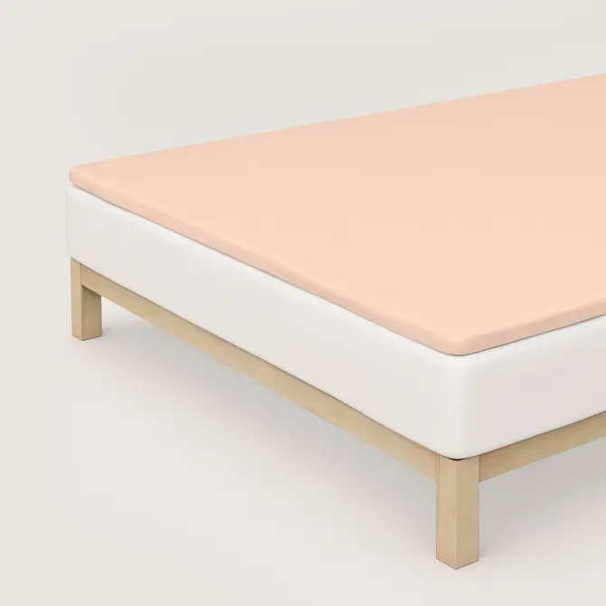 Schlafgut Pure Jersey Topper Hoeslaken XL - 180x200 - 200x220 230 Red Light