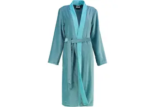 Cawo 6431 Velours Dames Badjas Kimono Turkis 38