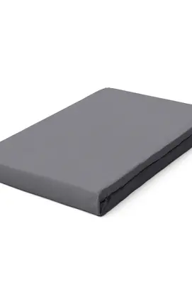 Schlafgut Pure Jersey Hoeslaken S - 90x190 - 100x220 128 Grey Mid