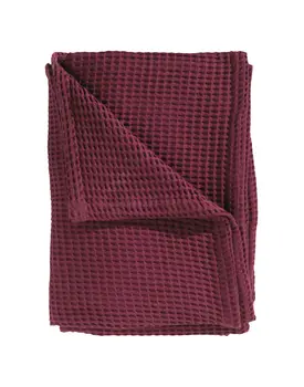 Heckett & Lane Wafel Plaid 240x260 Marron Red