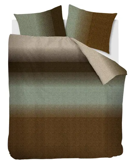 Beddinghouse Duco Dekbedovertrek - Olive Green 200x200/220