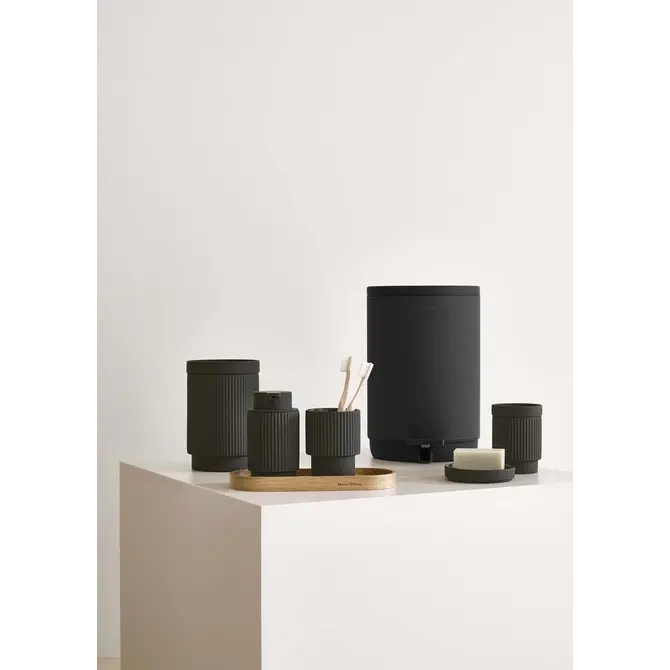 Marc O'Polo The Wave Toothbrush holder Anthracite