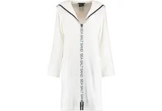 Cawö Dames Badjas 3101 Weiss  XS
