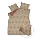 Vandyck Vandyck HOME 96 printed sateen 1-persoons (140x200/220) toffee