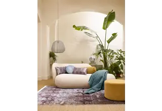 Tapis Essenza Giulia 120x180 Bleu glacier