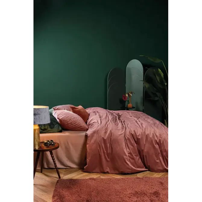 At Home by BeddingHouse Cosy Corduroy Kussensloop - Roze 60 x 70 cm