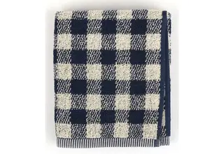 Bunzlau Castle Keukendoek Check Dark Blue