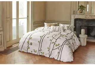 Beddinghouse x Van Gogh Museum Plum Blossoms Dekbedovertrek  Zand 240x200/220 cm