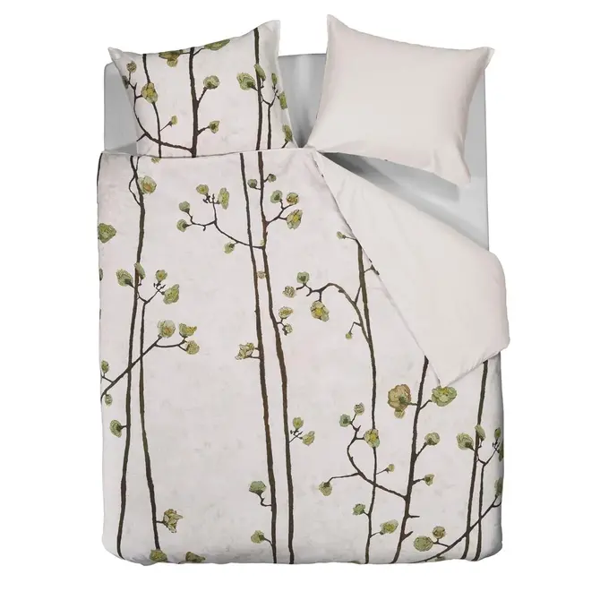 Beddinghouse x Van Gogh Museum Plum Blossoms Dekbedovertrek  Zand 240x200/220 cm