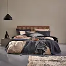 Vandyck Vandyck Washed Cotton duvet cover Lits-jumeaux (240x200/220) off black