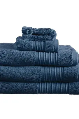 Beddinghouse Sheer Washandje  Donker Blauw 16x22 cm