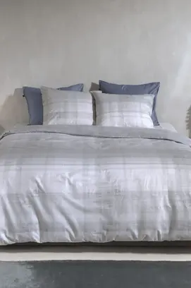 Zo! Home Marley Dekbedovertrek 200x200/220 Cloud Grey