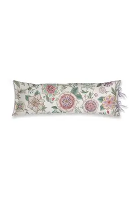 Pip Studio Viva Las Flores Coussin long blanc 30x90 cm