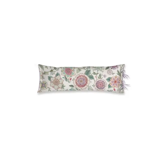 Pip Studio Viva Las Flores Long Cushion White 30x90 cm