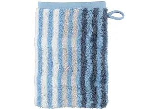 Cawö Noblesse Seasons Washandje Streifen - sky - 16x22