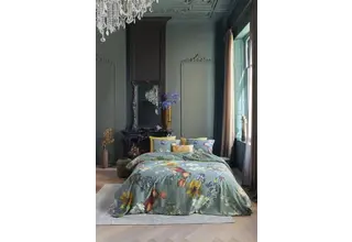 Beddinghouse x Van Gogh Museum Partout des Fleurs - Vert 140x200/220 cm