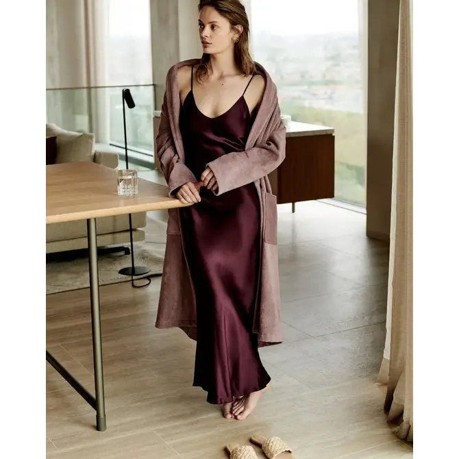 Vandyck Badjas Prestige Uni XLarge mauve