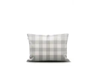 Essenza Chess Kussensloop Grey 60x70